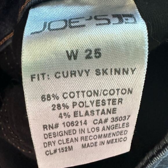 Joe’s Women’s Jeans  Curvy Skinny - Picture 4 of 10
